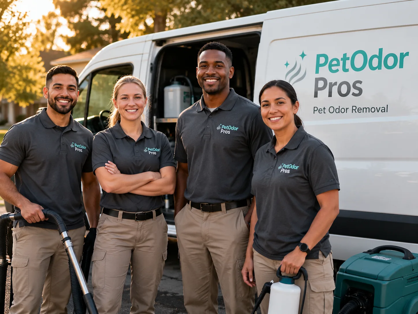 Pet Odor Removal team serving Elkins, AR